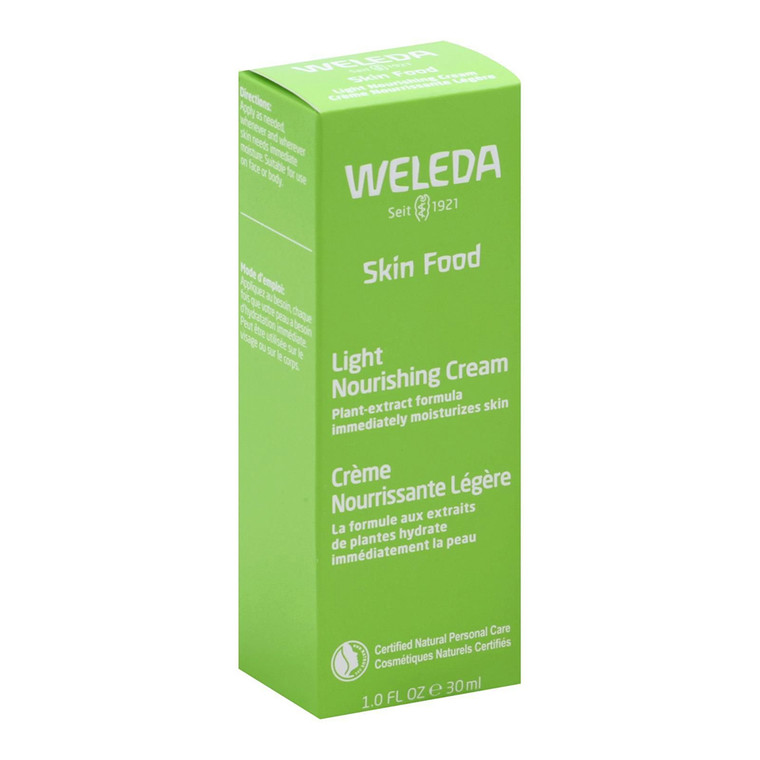 Weleda Skin Food Light Nourishing Cream Body Lotion, 1 Oz