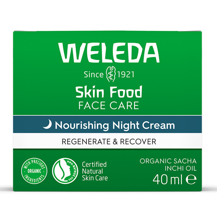 Weleda Skin Food Face Care Nourishing Night Cream, 1.3 Oz