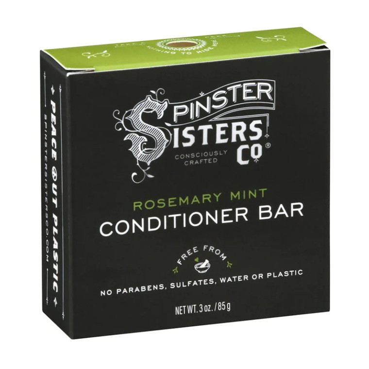 Spinster Sisters Rosemary Mint Conditioner Bar, 3 Oz