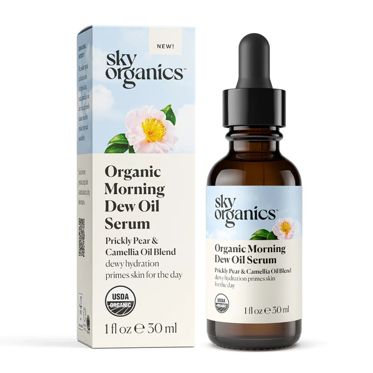 Sky Organics Organic Morning Dew Oil Serum, 1 Oz