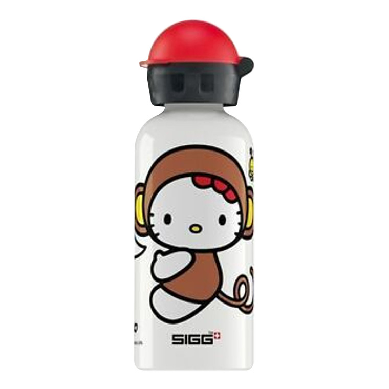 Sigg Hello Kitty Monkey Water Bottle, 0.4 Ltr