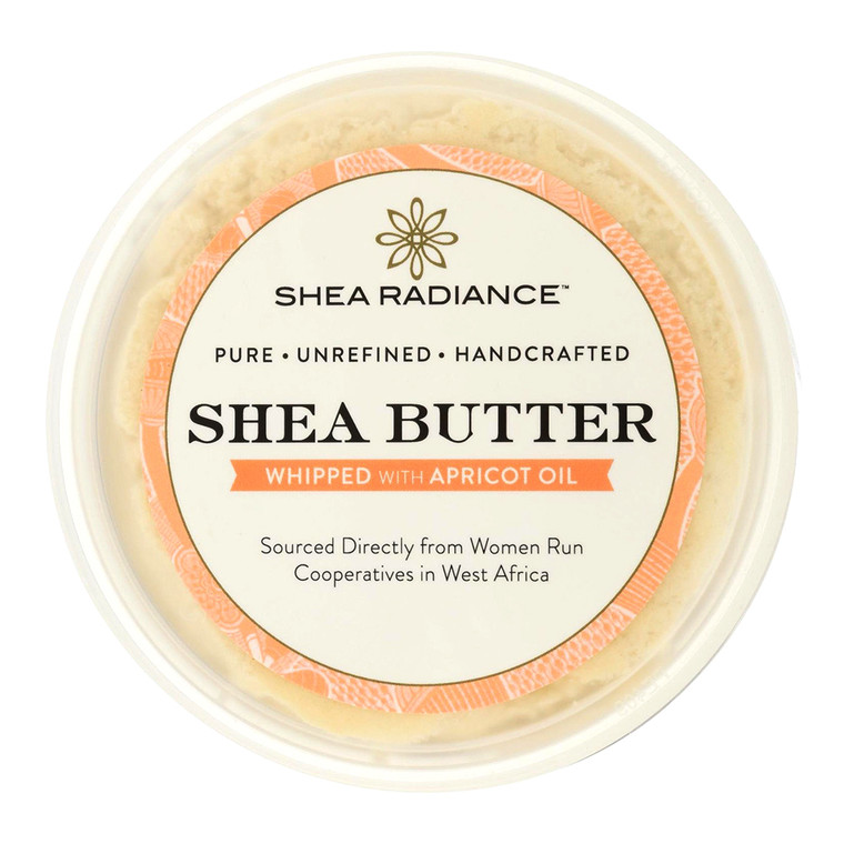 Shea Radiance Pure Shea Butter Whipped with Apricot Oil, 9.5 Oz
