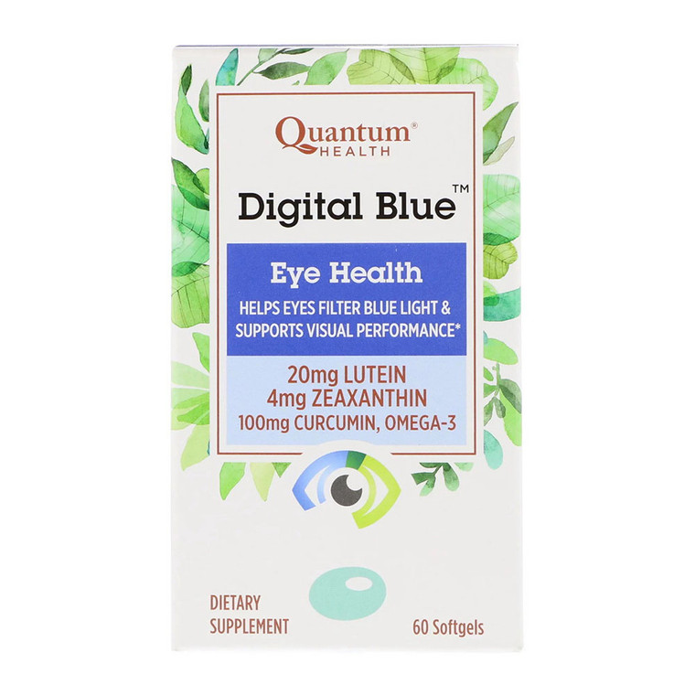 Quantum Digital Blue Eye Health Softgels, 60 Ea
