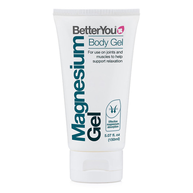 BetterYou Magnesium Body Gel for Joints and Muscles, 5.07 Oz