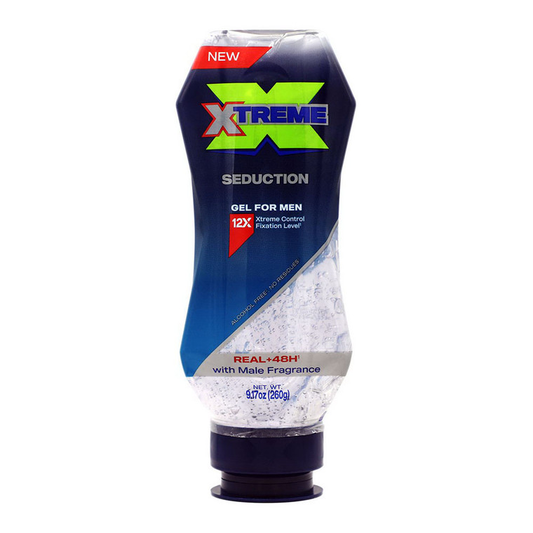 Xtreme Hair Gel Seduction for Men, 9.17 Oz