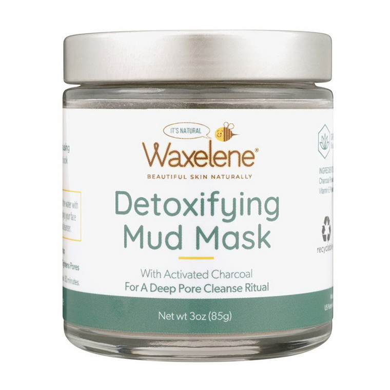 Waxelene Detoxifying Mud Mask for Deep Pore, 3 Oz