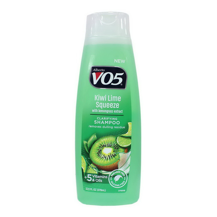 Alberto VO5 Kiwi Lime Squeez with Lemongrass Clarifying Shampoo, 12.5 Oz