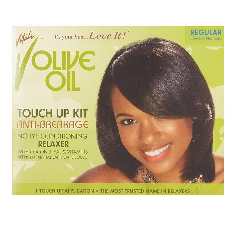 Vitale Olive Oil Relaxer Touch Up Kit, Regular, 1 Ea