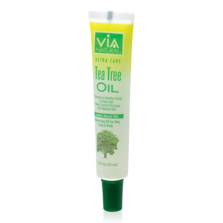 VIA Natural Ultra Care Tea Tree Oil for Hair and Scalp, 24 Ea