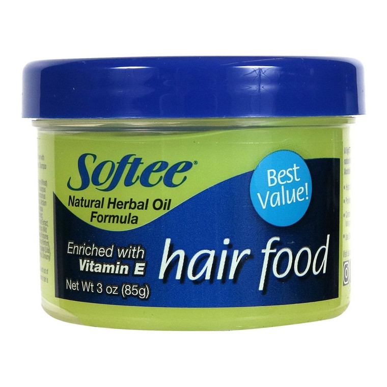 Softee Hair Food Enriched with Vitamin E, 3 Oz
