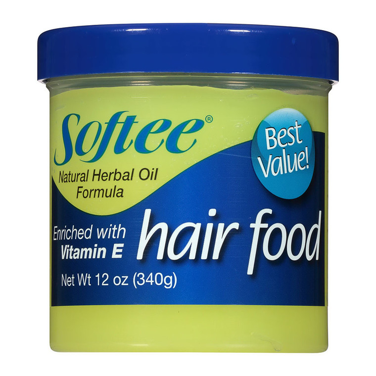 Softee Hair Food Enriched with Vitamin E, 12 Oz