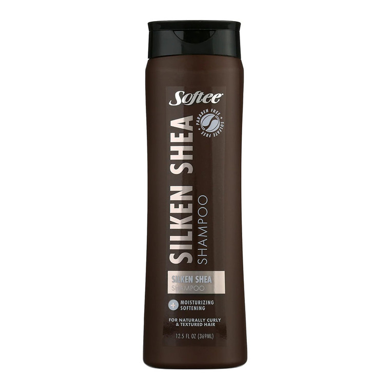 Softee Silken Shea Moisturizing Hair Shampoo, 12.5 Oz