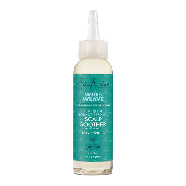 Shea Moisture Wig and Weave Scalp Soother with Tea Tree and Borage Seed Oil, 2 Oz