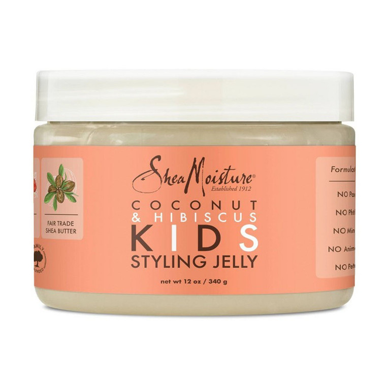 Shea Moisture Coconut and Hibiscus Kids Styling Jelly, 12 Oz