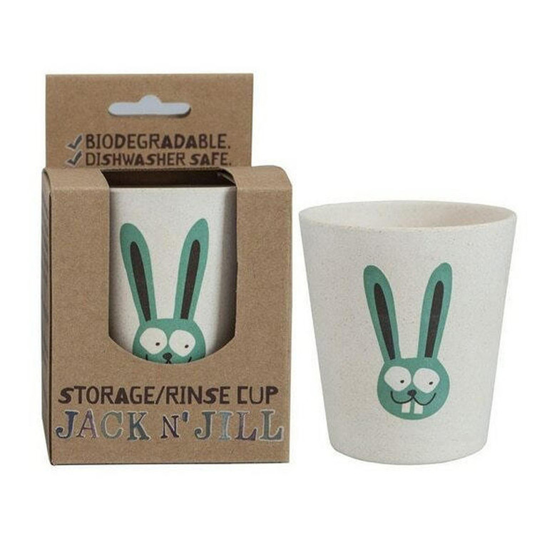 Jack N Jill Rinse Storage Cup Bunny, 1 Ea