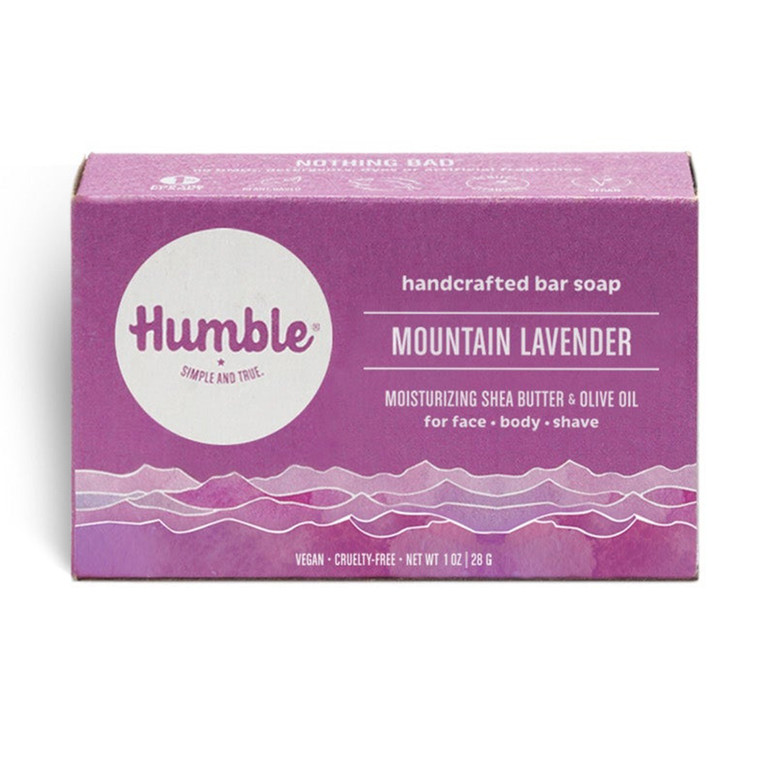 Humble Brands Bar Soap, Mountain Lavender, 1 Oz