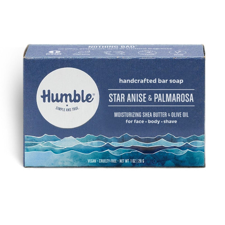 Humble Brands Bar Soap, Star Anise And Palmarosa, 1 Oz