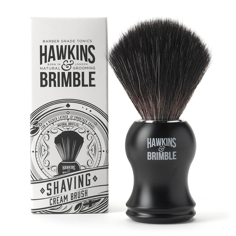 Hawkins And Brimble Synthetic Shaving brush, 1 Ea
