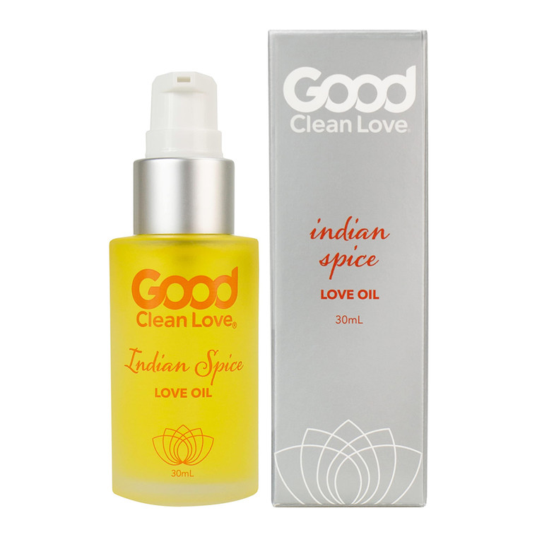 Good Clean Love Indian Spice Love Oil, 30 Ml