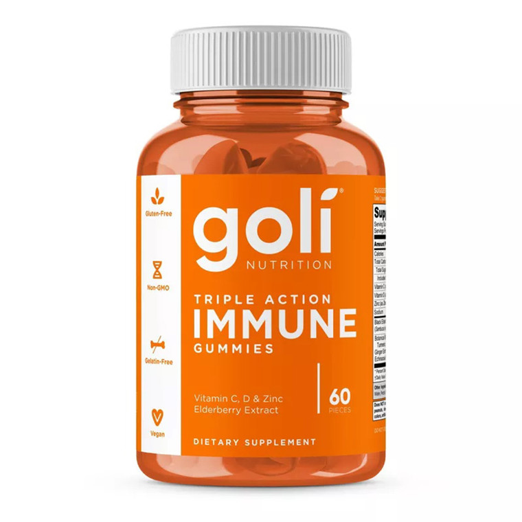 Goli Nutrition Immune Multivitamin Vegan Gummies, 60 Ea