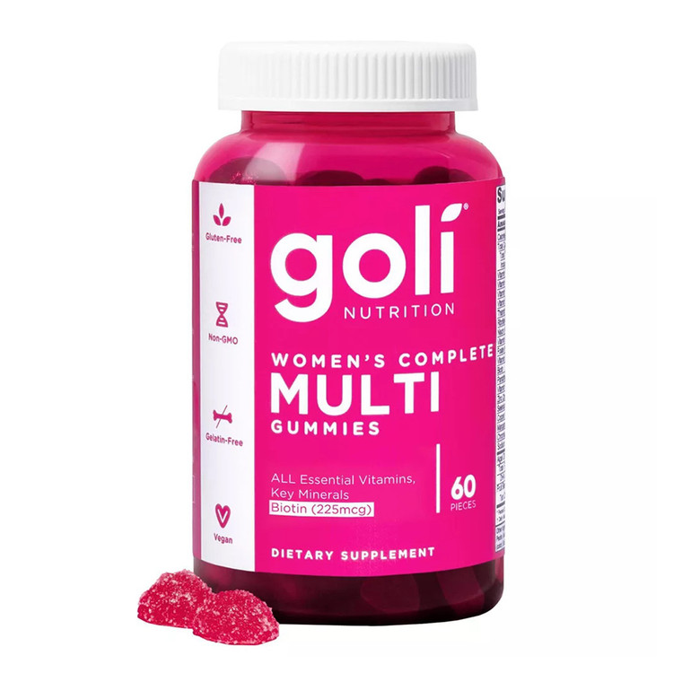 Goli Nutrition Womens Multivitamin Gummies, 60 Ea