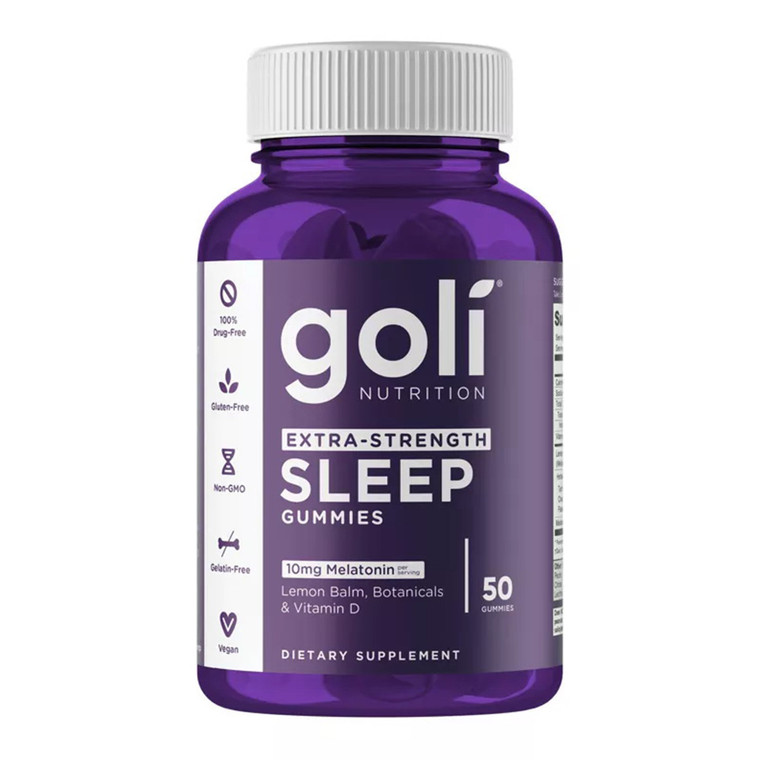 Goli Nutrition Extra Strength Dreamy Sleep Gummies, 50 Ea