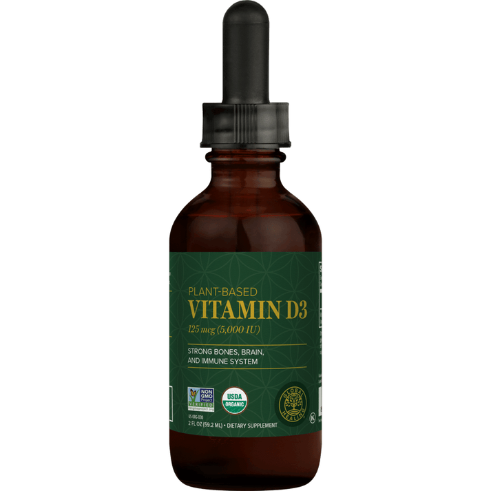 Global Healing Vitamin D3 Liquid, 2 Oz