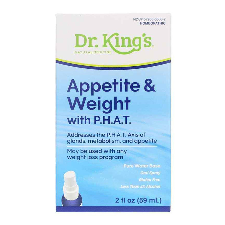 Dr Kings Natural Medicine Appetite And Weight With P.H.A.T, 2 Oz