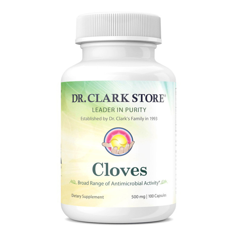 Dr Clark Store Cloves 500Mg Capsules, 102 Ea