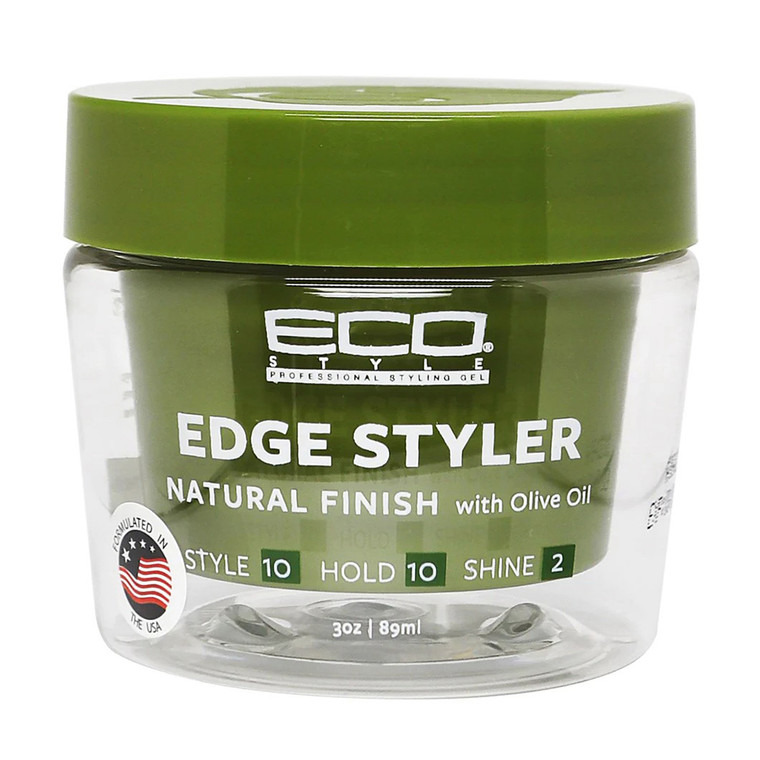 Eco Style Edge Styler Gel with Olive Oil, 3 Oz