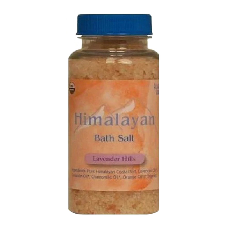 Aloha Bay Organic Himalayan Bath Salt, Lavender Hills, 6 Oz
