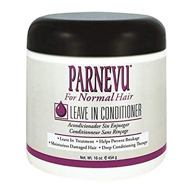 Parnevu Leave In Regular Conditioner for Normal Hair, 16 Oz