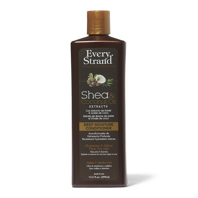 Every Strand Shea and Coconut Oil Deep Moisture Conditioner, 13.5 Oz