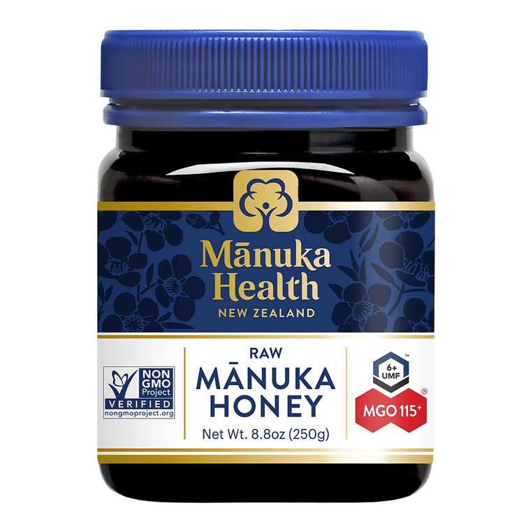 Manuka Health MGO 115 Plus Raw Manuka Honey, 8.8 Oz