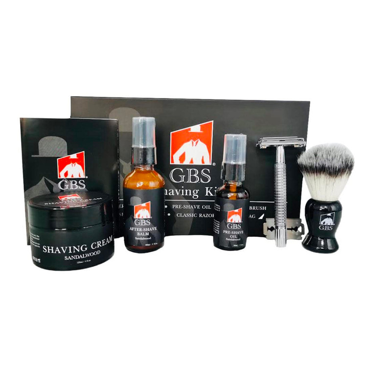 GBS Shaving Kit for Men, 1 Ea