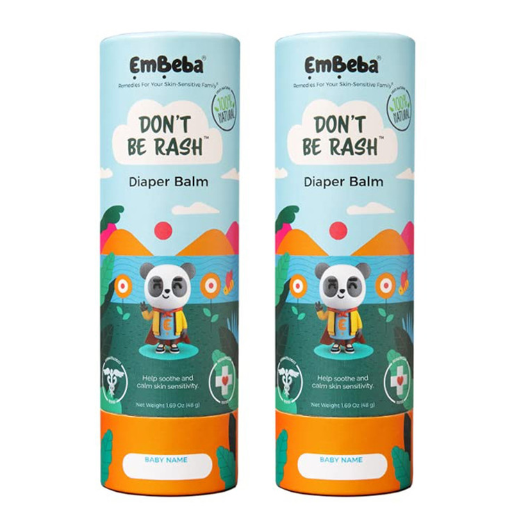 EmBeba Dont Be Rash Natural Diaper Balm, 1.69 Oz