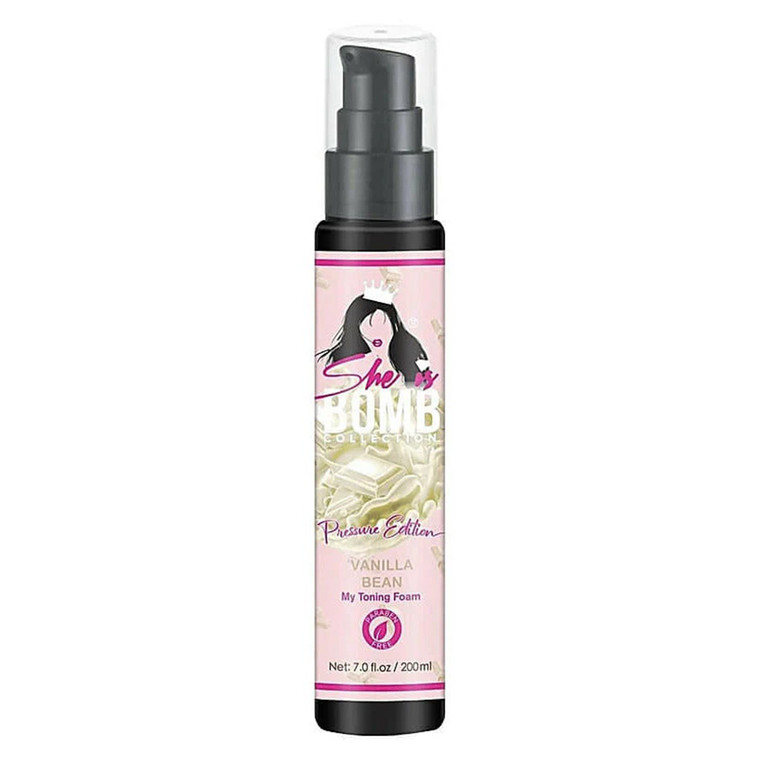 She Is Bomb Vanilla Bean My Toning Foam, 7 Oz