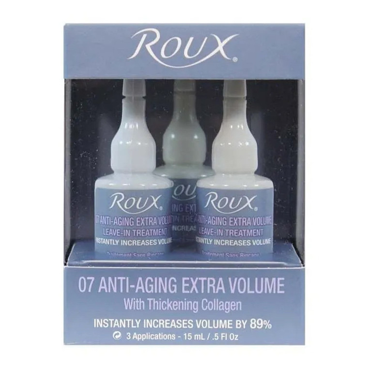 Roux 07 Anti Aging Extra Volume Kit for Thicker Hair, 1 Ea