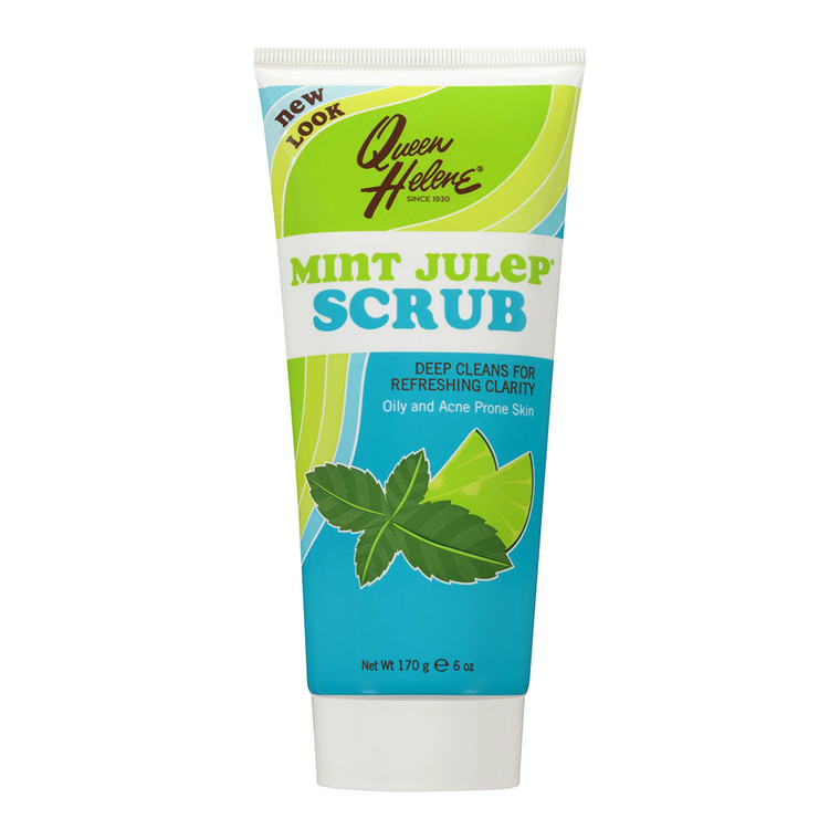 Queen Helene Mint Julep Refreshing Natural Facial Scrub, 6 Oz