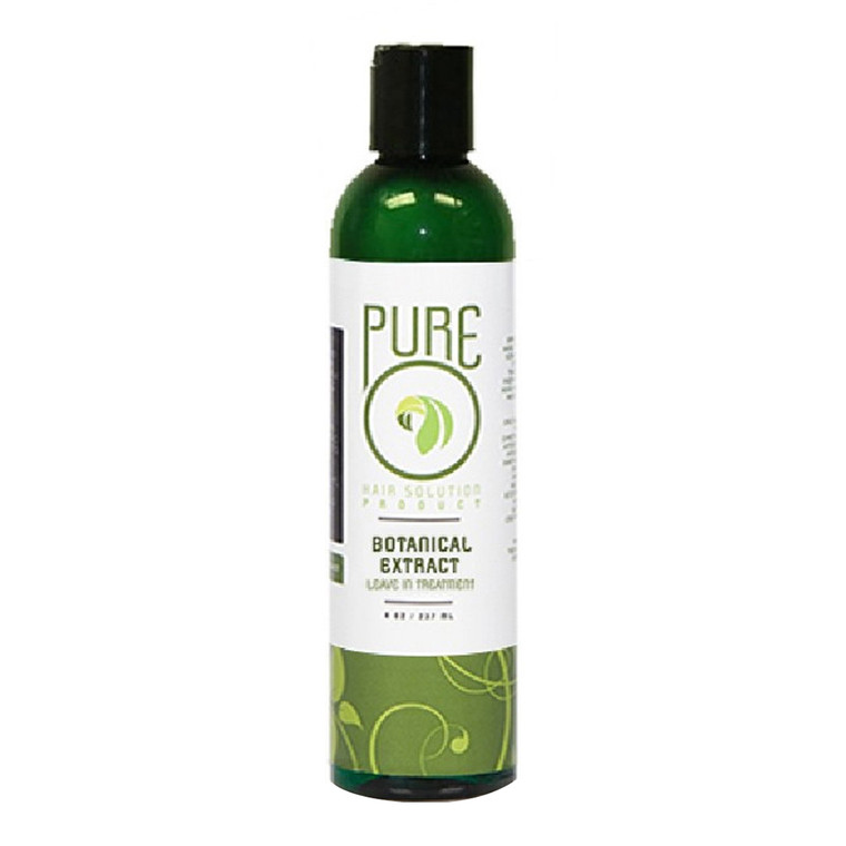 Pure O Hair solution Botanical Extract Leave In Treatment, 8 Oz