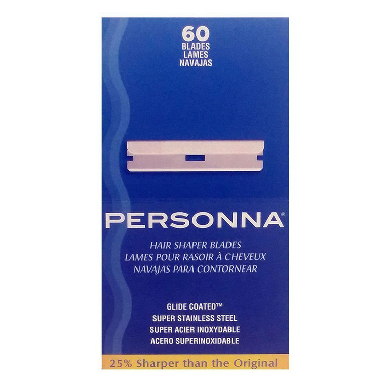 Personna Hair Shaper Blades, 60 Ea