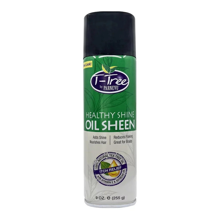 Parnevu T Tree Healthy Shine Oil Sheen Spray, 9 Oz