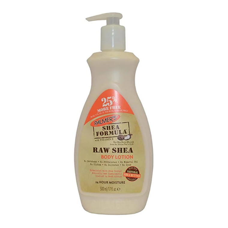 Palmers Shea Butter Formula Raw Shea Body Lotion, 17 Oz