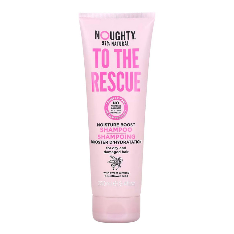 Noughty To The Rescue Moisture Boost Shampoo, 8.4 Oz
