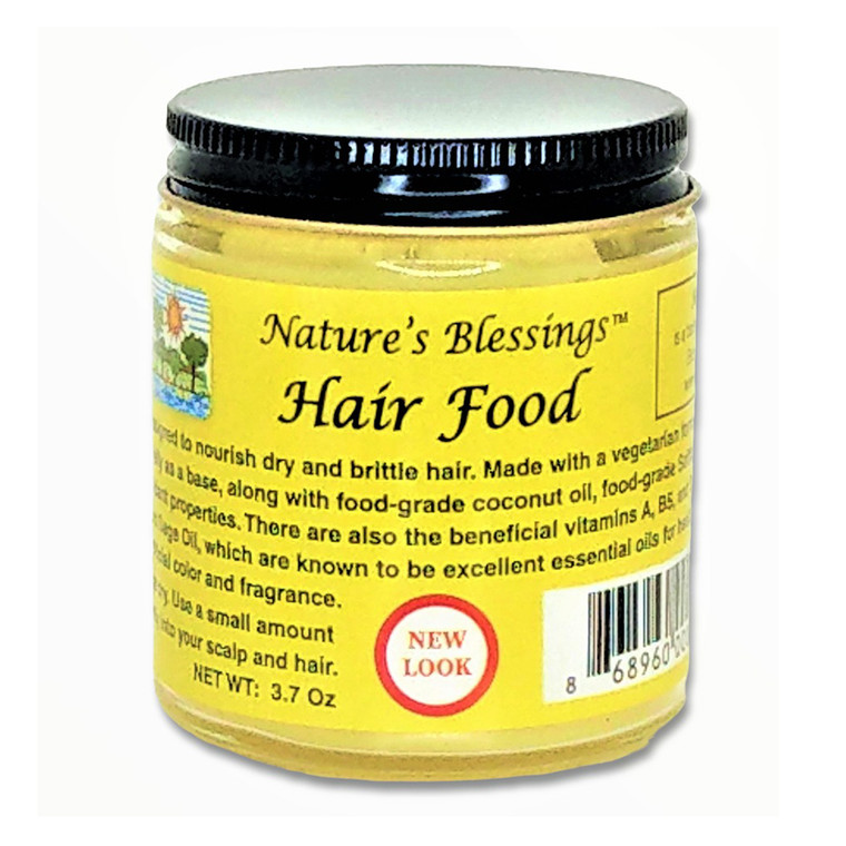 Natures Blessings Hair Food for Nourish Dry and Brittle Hair 3.7Oz