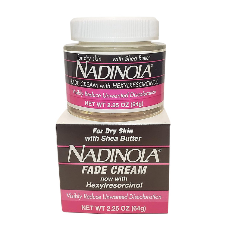 Nadinola Fade Creme with Shea Butter for Dry Skin, 2.25 Oz