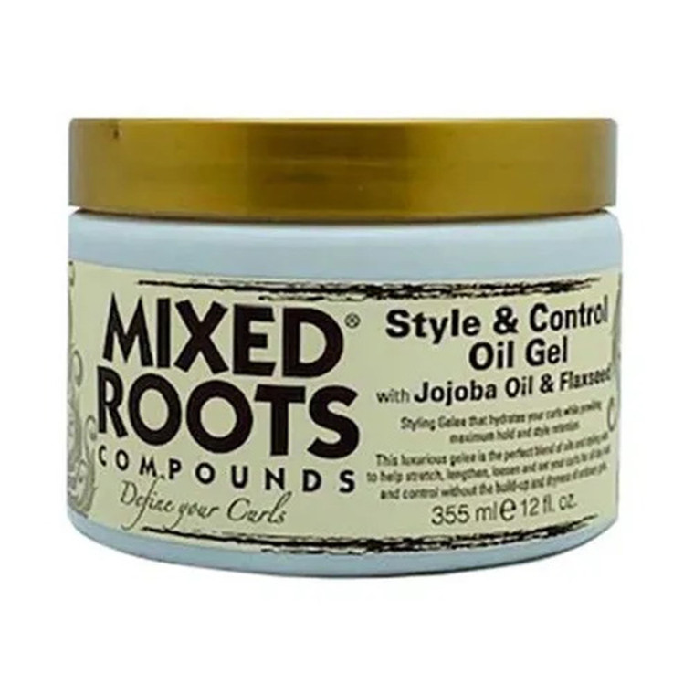 Mixed Roots Style and Control Oil Gel, 12 Oz