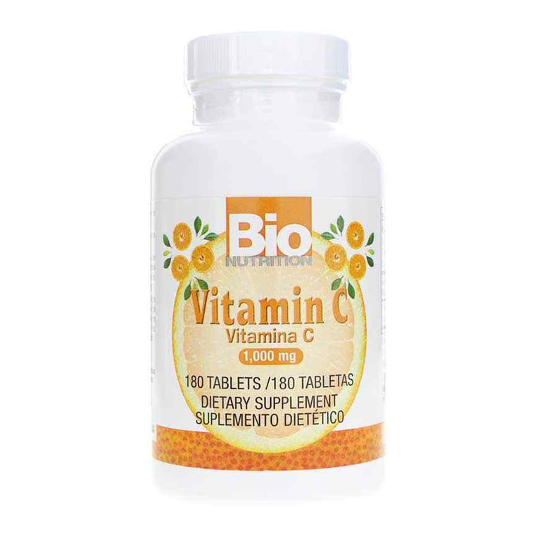 Bio Nutrition Vitamin C 1000 Mg Tablets, 180 Ea