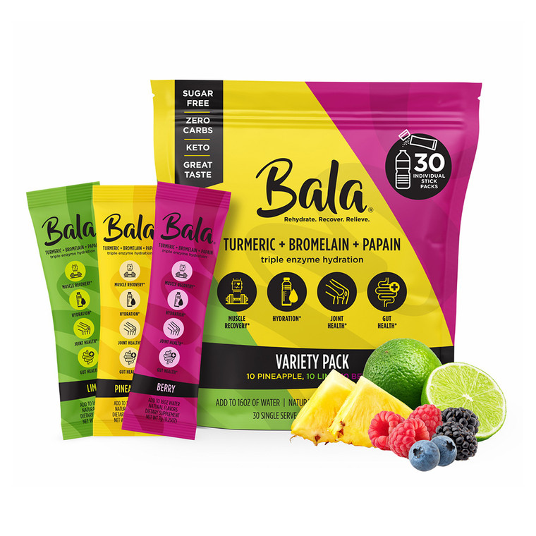 Bala Enzyme Drink Mix Packet Variety, 30 Ea