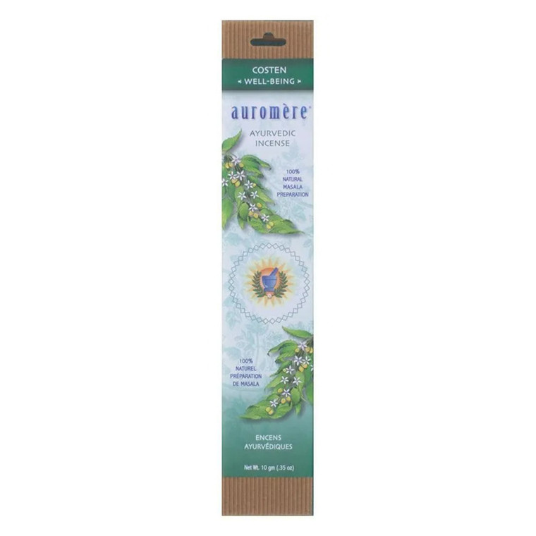 Auromere Ayurvedic Incense, Costen, 1 Ea